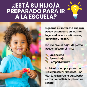 P2 Head Start Children Need Blood Lead Testing photo Spanish